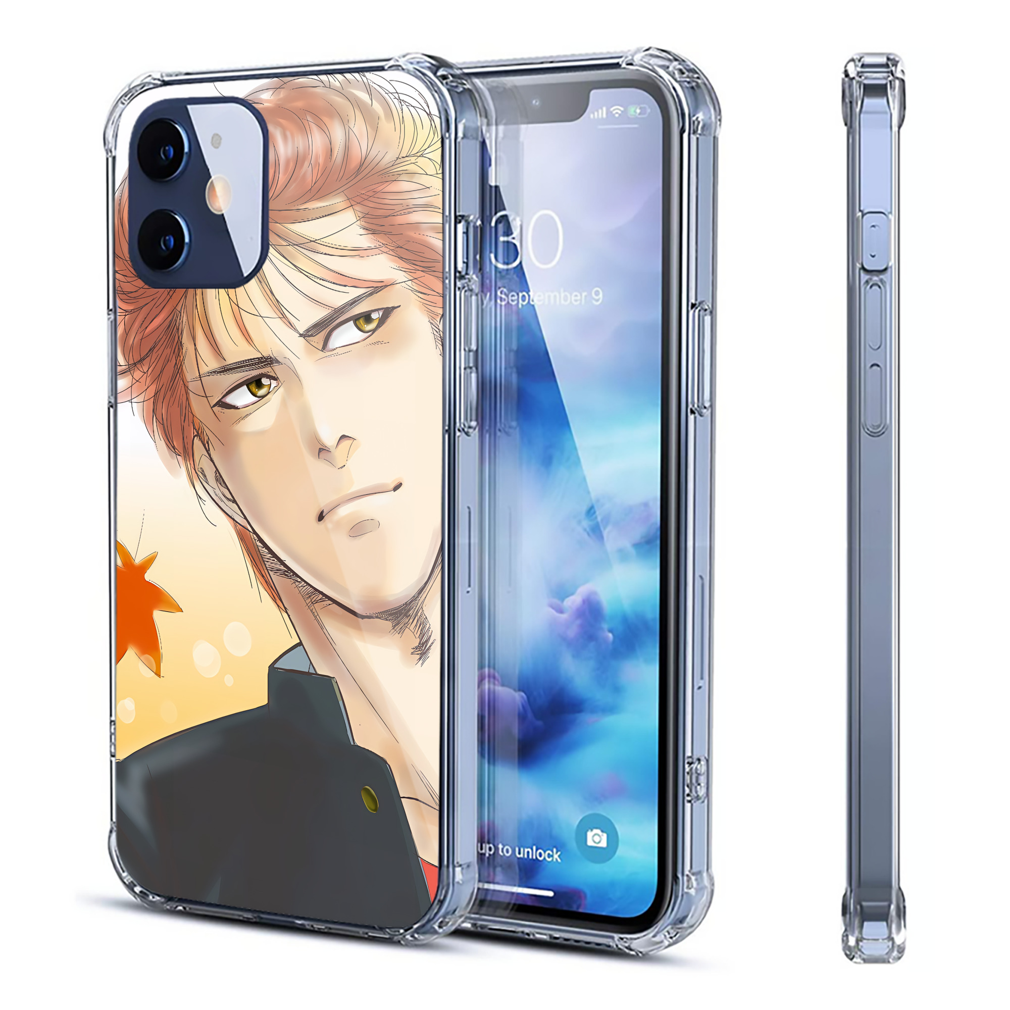 （画像用） SLAM DUNK／スラムダンク 【iPhone 12シリーズ対応】透明スマホケース（クリアソフトケース）